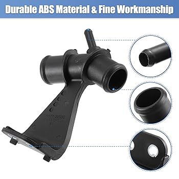 X AUTOHAUX Engine Radiator Water Distribution Hose Outlet
